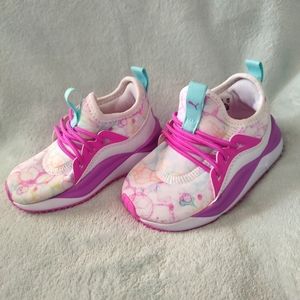 Puma Kids Pacer Future Sneaker, Toddler Girl's Size 5C, Purple White NWOB